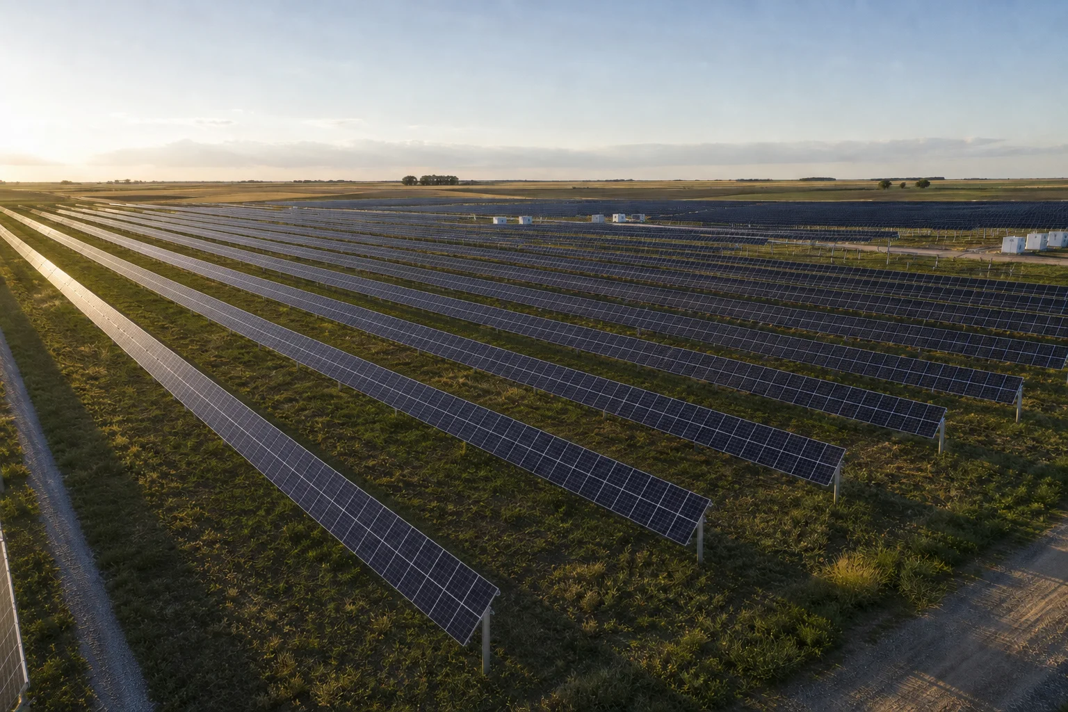 Solar planning concept illustration